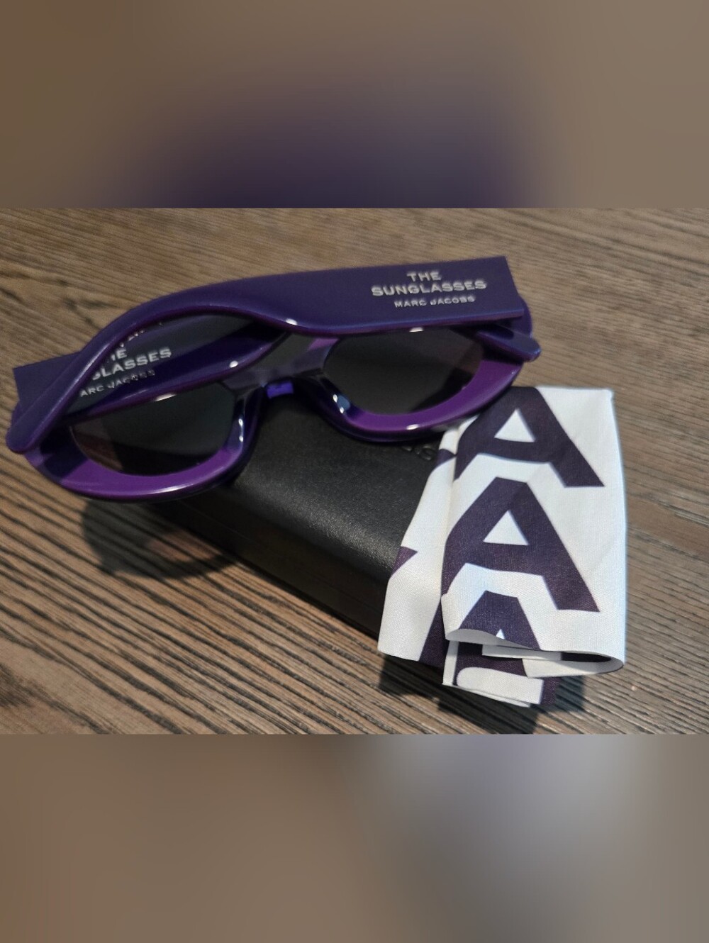 Marc JacobsWomen's Purple Geometric Sunglasses